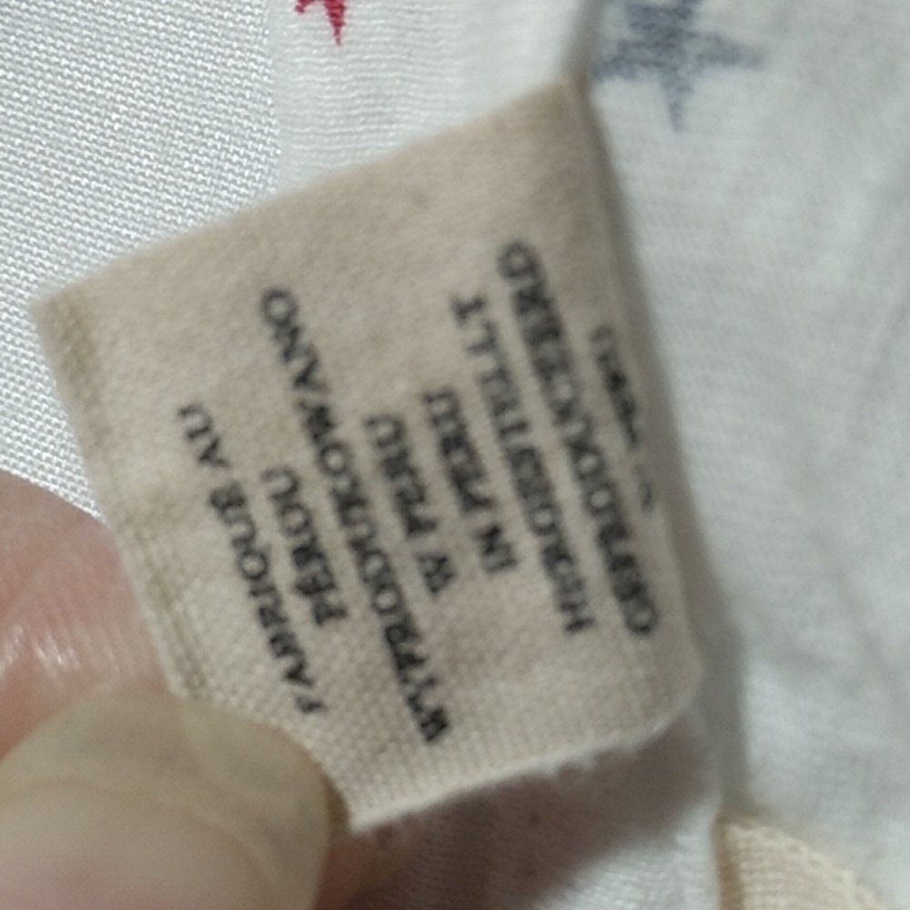 FINAL SALE! Christian Siriano V-Neck Star Print Tee Sz.S Like New - Picture 5 of 7